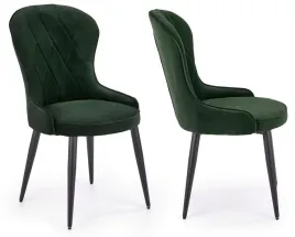 krzeslo-tapicerowane-do-kuchni-jadalni-k366-zielony-ciemny-velvet-halmar