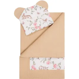 komplet-do-lozeczka-waflowy-100x75-cm-kroliczki-bocioland