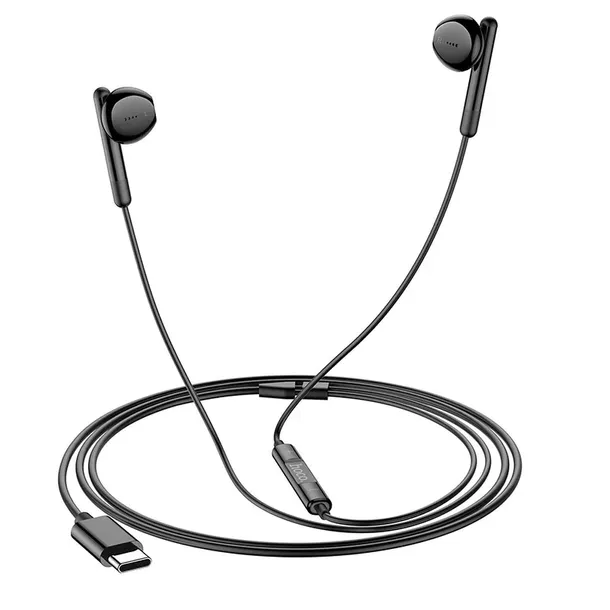 hoco-sluchawki-douszne-do-telefonu-usb-c-typ-c-kolor-czarny