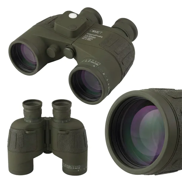 Profesjonalna Lornetka COMET Pro Compass 10x50 IPX7 Kompas LR039A