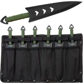 zestaw-6-rzutek-bsh-dagger-stal-420-full-tang-zielone-165mm-n410e
