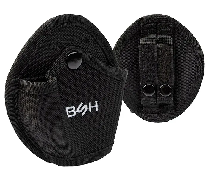 Kabura Na Kajdanki Policyjne Cordura Czarna Taktyczna MOLLE Pas KJ010