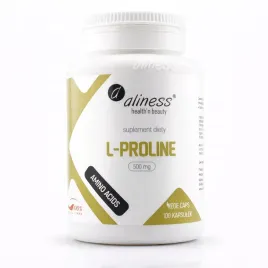 aliness-l-proline-100-kaps-or-skora-wlosy-paznokcie-kolagen-aminokwas