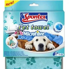 spontex-pet-towel-recznik-dla-psa-i-kota-niebieski