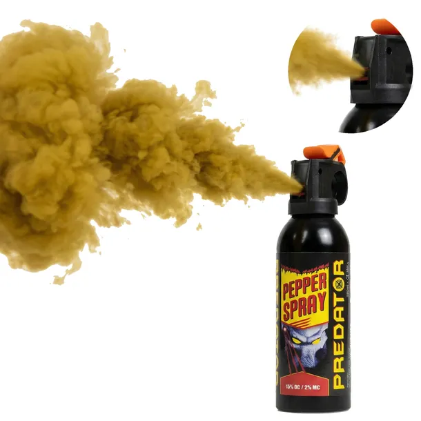 Gaz Pieprzowy Łzawiący Strumień Predator 330ml Na Niedźwiedzie G033