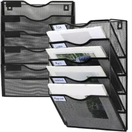polki-na-dokumenty-metalowy-nascienny-orgnizer-wiszacy-polka-czarny-siatka