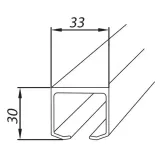 system-do-drzwi-skladanych-2x40kg-hermann-fold-150cm-dlugosc-1500-mm