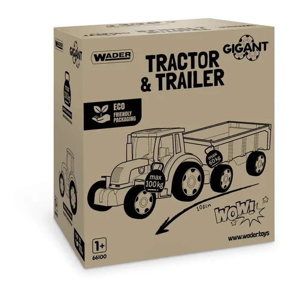 gigant-traktor-z-przyczepa-material-plastik
