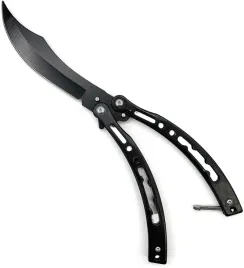 noz-motylek-balisong-bowie-czarny-taktyczny-stal-420-cs-go-n454a