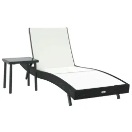 lezak-2-szt-czarny-i-bialy-polirattan