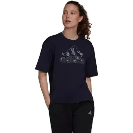 koszulka-damska-adidas-soft-floral-bawelniana-granatowa-t-shirt