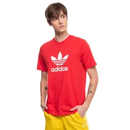 koszulka-meska-adidas-trefoil-t-shirt-bawelniana-sportowa-czerwona