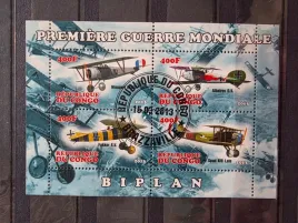 znaczki-lotnictwo-samoloty-congo-kasowany-f13