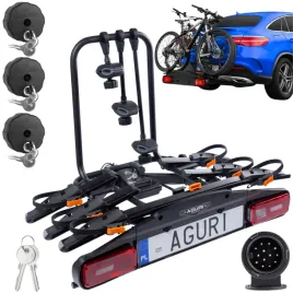 bagaznik-rowerowy-na-hak-aguri-active-bike-3-pro-13pin-uchylany-zamykany