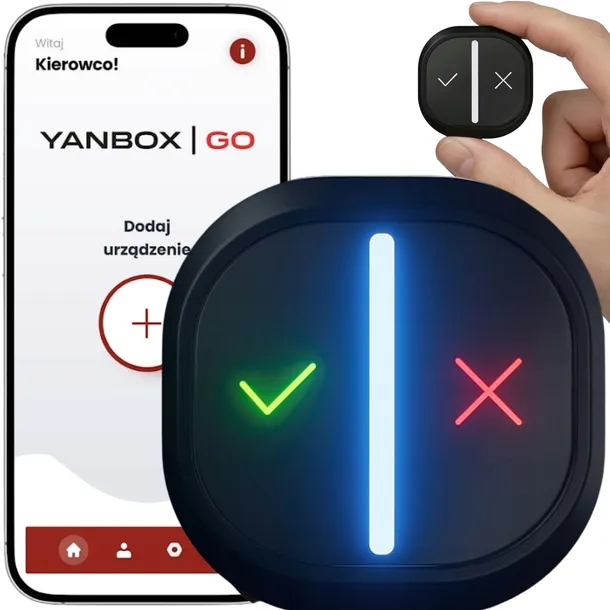 YANBOX GO YANOSIK ANTYRADAR KIEROWCY BEZ ABONAMENTU INTELIGENTNY ASYSTENT