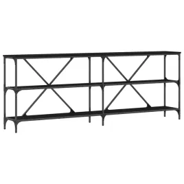konsola-czarny-dab-200-x-30-x-75-cm-material-drewnopochodny