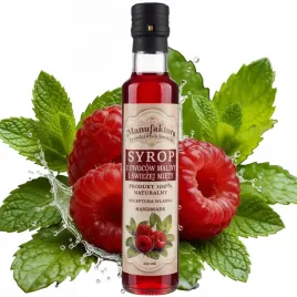 syrop-z-owocow-maliny-i-swiezej-miety-250ml-malinowo-mietowy-naturalny-100percent