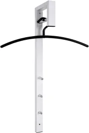 haku-mobel-89345-wieszak-scienny-metal-4x20x70-cm-chrom-bialy