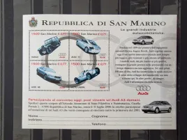 znaczki-samochody-audi-san-marino-czysty-zn17