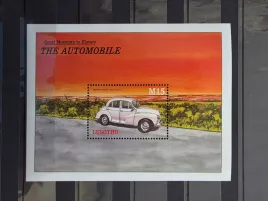 znaczki-motoryzacja-samochody-lesotho-czysty-zn38