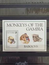 znaczki-fauna-malpy-gambia-czysty-p16