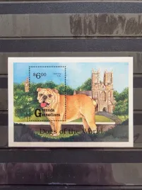 znaczki-fauna-psy-grenada-czysty-p16