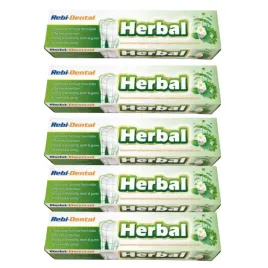mattes-rebi-dental-herbal-pasta-do-mycia-zebow-ziolowa-100-g-x5