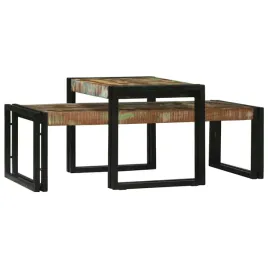 stolik-kawowy-2-szt-wielokolorowe-lite-drewno-recyklingowe