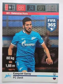 2015-16-panini-fifa-365-ezequiel-garay-fc-zenit-defensive-rock-nn24