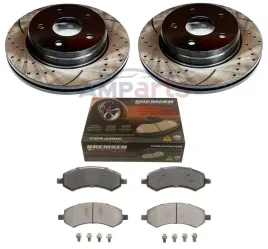 dodge-ram-1500-2006-2010-2x-tarcze-klocki-hamulcowe-przod-blaszki