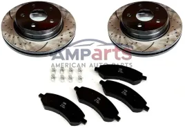 dodge-durango-2007-2009-2x-tarcze-klocki-hamulcowe-przod-blaszki