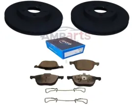 volvo-s40-2004-2012-2x-tarcze-klocki-hamulcowe-przod-blaszki-278mm