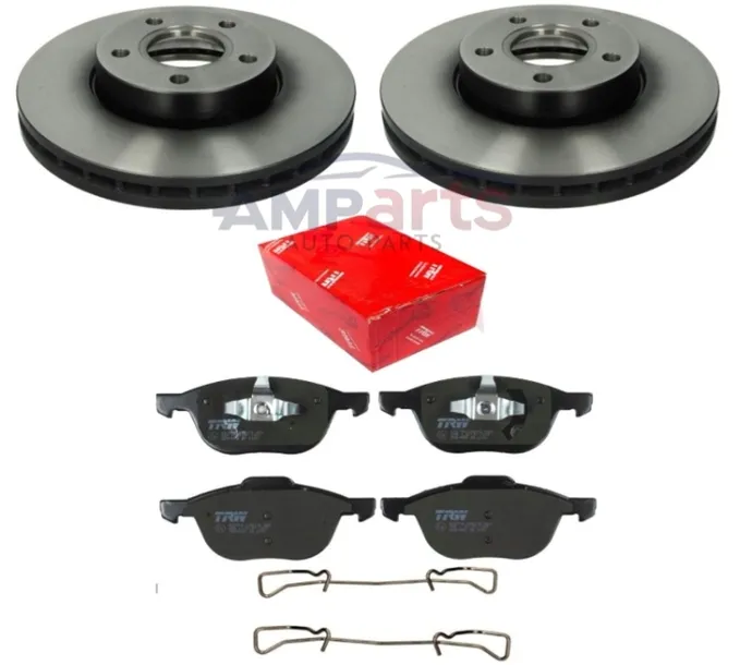 Ford Focus 2004-2020 2x Tarcze + klocki hamulcowe przód + blaszki 278mm