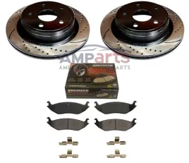 chrysler-aspen-2007-2009-2x-tarcze-klocki-hamulcowe-tyl-blaszki