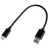 unitek-usb-cable-usb-a-usb-c-25cm-y-c480bk-stan-nowy