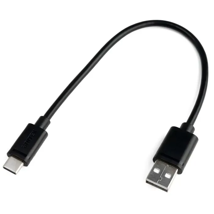 unitek-usb-cable-usb-a-usb-c-25cm-y-c480bk-stan-nowy