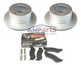 dodge-ram-2500-2003-2008-2x-tarcze-klocki-hamulcowe-tyl-blaszki-ceramic