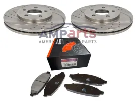 lincoln-town-car-46-v8-2003-2011-2x-tarcze-klocki-hamulcowe-przod
