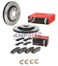 honda-odyssey-2015-2017-2x-tarcze-klocki-hamulcowe-przod-blaszki