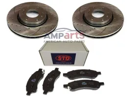 buick-rainier-2006-2007-2x-tarcze-klocki-hamulcowe-przod