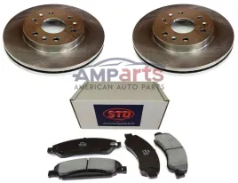 gmc-yukon-xl-1500-2007-2008-2x-tarcze-klocki-hamulcowe-przod
