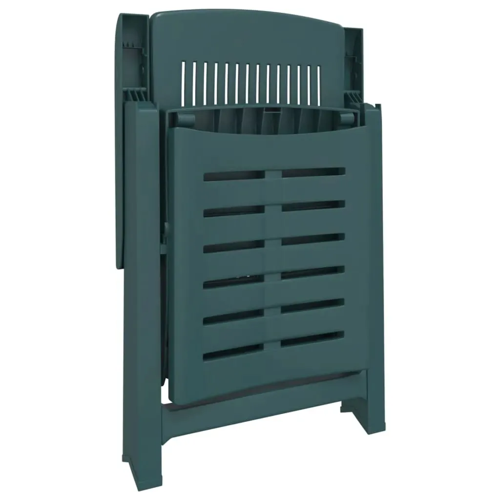 lezak-zielony-plastik-stan-nowy