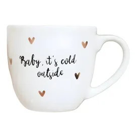 kubek-300-ml-zlote-serca-baby-it-s-cold-outside