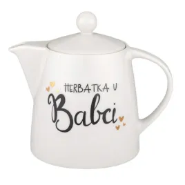 prezent-dla-babci-dzbanek-porcelanowy-1l-herbatka-u-babci-bialy-elegancki