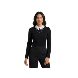 bluzka-damska-naf-naf-mahaut-szary-z-kolnierzykiem-zdobiona