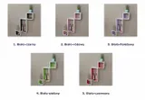 zestaw-bialo-czerwonych-polek-sciennych-lara-2x-stan-nowy