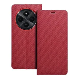 etui-luna-book-carbon-do-xiaomi-redmi-14c-czerwony