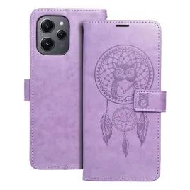 etui-mezzo-book-do-xiaomi-redmi-12-4g-12-5g-lapacz-snow-fioletowy