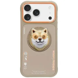 nimmy-futeral-glasses-cool-dog-kompatybilny-do-magsafe-do-iphone-17-bezowy