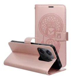 etui-mezzo-book-do-xiaomi-redmi-note-15-5g-lapacz-snow-zloty-roz